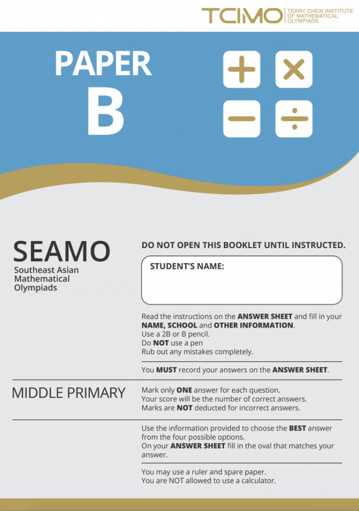 SEAMO PAPER B – Practice Course – LMS – SEAMO Sri Lanka